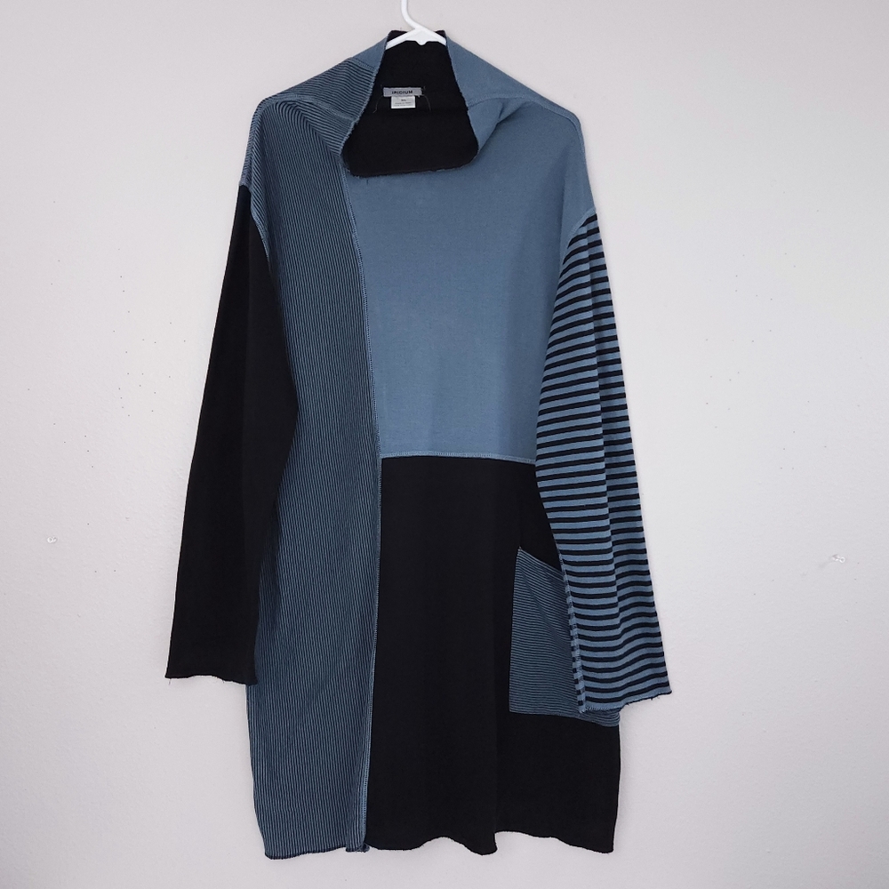 IRIDIUM Tunic Pima Cotton Lagenlook Top XL Extra Large